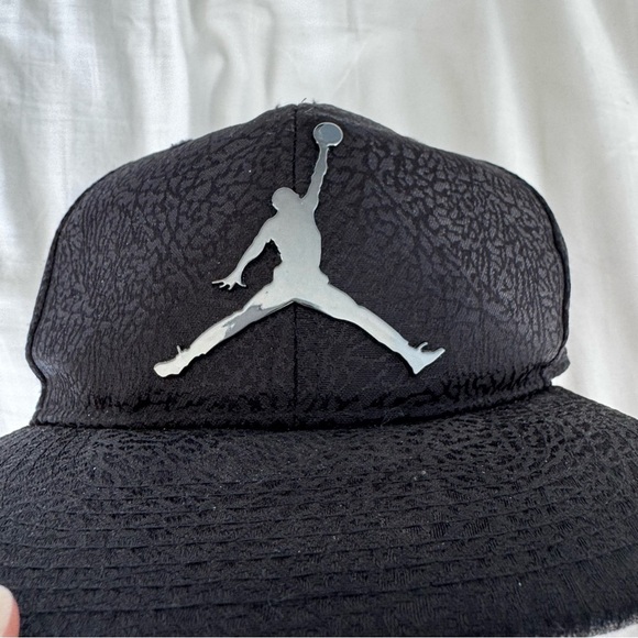 Jordan Jumpman Snapback Hat — Youth / Kids — Black - Picture 2 of 7